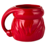 Hallmark Red Sculpted Santa Mug, 8 oz.