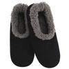 Men's Classic SnooziesÂ® Sherpa Lined Corduroy Slippers - Navy
