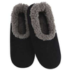Men's Classic Snoozies® Sherpa Lined Corduroy Slippers - Navy