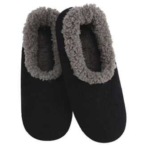 Men's Classic SnooziesÂ® Sherpa Lined Corduroy Slippers - Navy