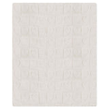 Hallmark Cream Heart Pattern Plush Throw Blanket, 50x60