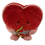 Cupid Heart Valentine's Day Musical Plush With Motion, 10" H
