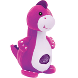Plush with the Funny Tummy PBJ Jellyroos Rexi the Pink Dinosaur