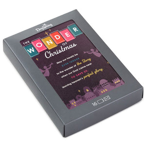 Hallmark Bethlehem Silhouette Boxed Christmas Cards