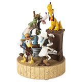 Hallmark Disney Mickey Mouse and Friends Country Jamboree Musical Figurine, 7.5"