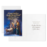 Hallmark DaySpring A Savior Born to You Boxed Christmas Cards, Pack of 16