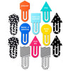 Hallmark Cute and Colorful Assorted Jumbo Paper Clips, Set of 12