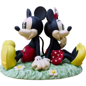 Precious Moments Disney Mickey and Minnie Figurine You're My Happy Place Figurine