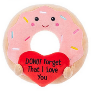 7" Squishy Squad Yummies Donut Forget That I Love You Stuffed Plush