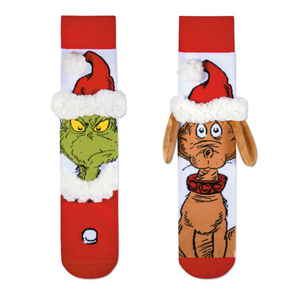 Dr. Seuss's How the Grinch Stole Christmas!™ Grinch and Max Novelty Socks