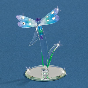 Glass Baron Dragonfly Glass Figurine