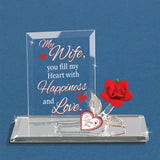 My Wife, Happiness And Love Figurine