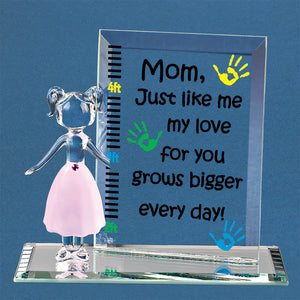 Daughter Growth Chart Figurine