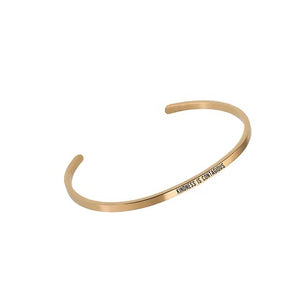"Kindness Is Contagious" Gold Embracelet