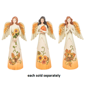 Autumn Fall Harvest Angel Figurine
