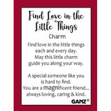 Find Love in the Little Things Token Charm Magnifier