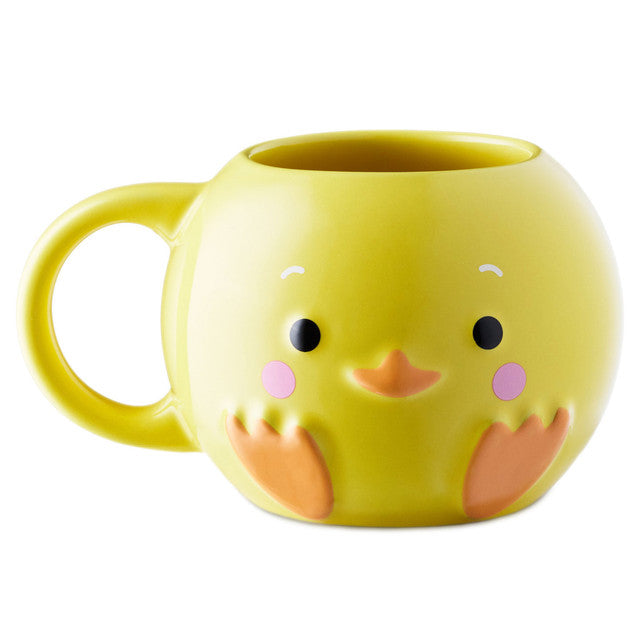 Hallmark Yellow Chick Sculpted Mug, 13.8 oz. – Steve's Hallmark