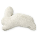 Hallmark White Bunny-Shaped Plush Throw Pillow, 21" L