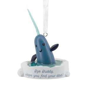 Hallmark Elf Narwhal Ornament