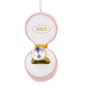 Engagement Ring 2023 Hallmark Ornament