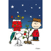 Peanuts Charlie Brown Christmas 150-Piece Puzzle in Candy Cane