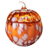Hallmark Speckled Glass Pumpkin Scented Candle