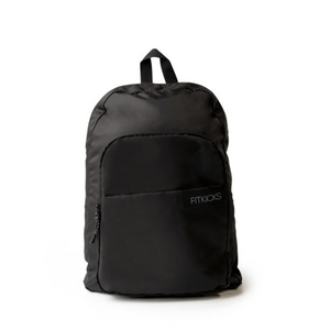 FITKICKS Black Hideaway Packable Backpack