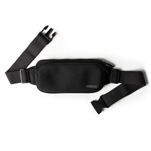 Slim Water Resistant Belt Bag Black