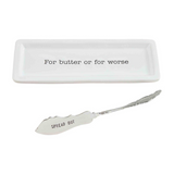 For Butter or For Worse Spread Out Dish Set