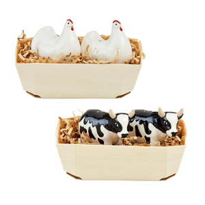 Farm Animal Salt & Pepper Shakers