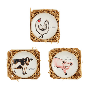 Farm Animal Tidbit Dishes