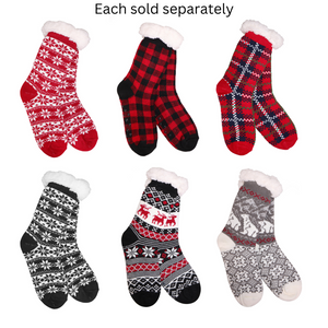 Fireside Cabin Thermal Slipper Socks