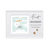 First Grandbaby Best Part of Life Just Begun Picture Frame Holds 4"x4" Photo