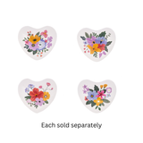 Floral Bloom Chime Heart