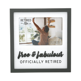 Free and Fabulous Officially Retired 8.25" Picture Frame Holds 6" x 4" Photo