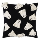 Hallmark Fringe Ghosts Halloween Pillow, 16x16