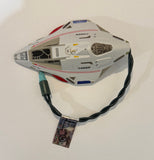 2002 Hallmark Keepsake Ornament Star Trek Voyager Delta Flyer Light & Voice Magic