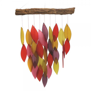 Fiesta Waterfall Glass Windchime