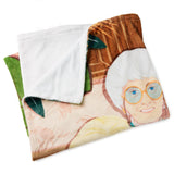 Hallmark The Golden Girls at the Kitchen Table Throw Blanket, 50x60