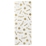 Hallmark Gold Congrats Graduation Tissue Paper, 6 sheets
