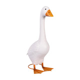 Metal Giddy the Porch Goose Statue 21"H