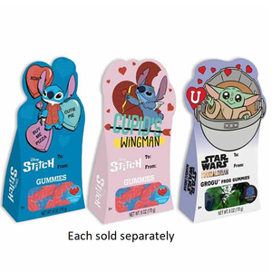 Disney Grogu Stitch Valentine 6 Oz. Gummy Box