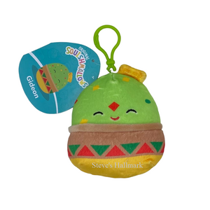 Squishmallow Gideon the Guacamole 3.5" Clip Stuffed Plush By Kelly Toy