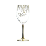 Gift Boxed 19 oz. Crystal Wine Glass Beautiful Mom