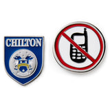 Hallmark Gilmore Girls Chilton and No Cell Phone Signs Enamel Pins, Set of 2
