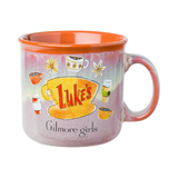 Silver Buffalo Gilmore Girls Luke's Icons 20 oz. Ceramic Camper Mug