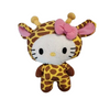 6" Sanrio Hello Kitty Disguised in Giraffe Costume Stuffed Plush