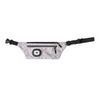 Glacier Gray Night Scope Sling Bag with Reflective Zippers