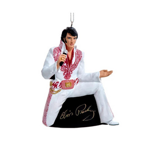 Glass Elvis Presley® Ornament