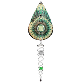 Glow Teardrop Wind Spinner Set